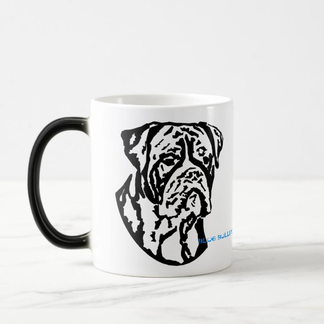 Customizable bulldog mug (Left)