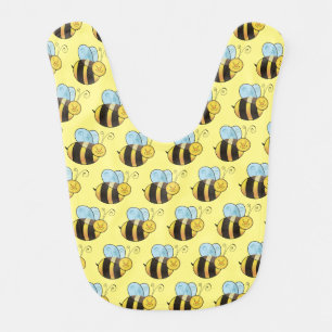 Customizable Bumblebee Baby Bib
