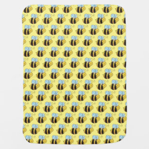 Customizable Bumblebee Baby Blanket
