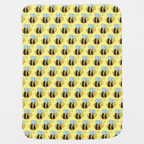 Customizable Bumblebee Baby Blanket