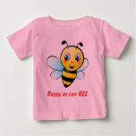 Customizable Bumblebee Baby T-shirt at Zazzle