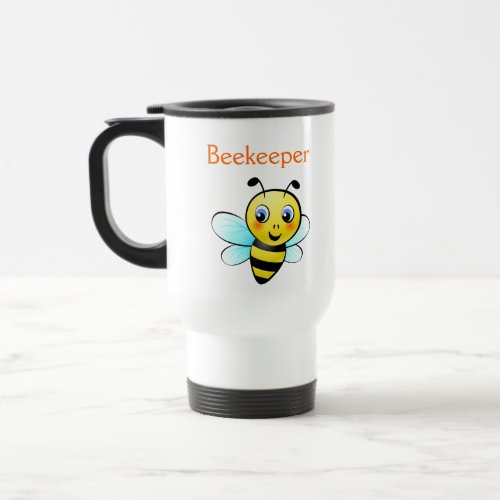 Customizable Bumblebee Travel Mug