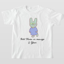 Customizable Bunny & Paw Prints Unisex adorable