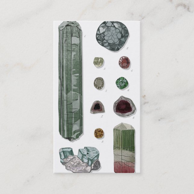 Customizable Business card for jewelers (Front)