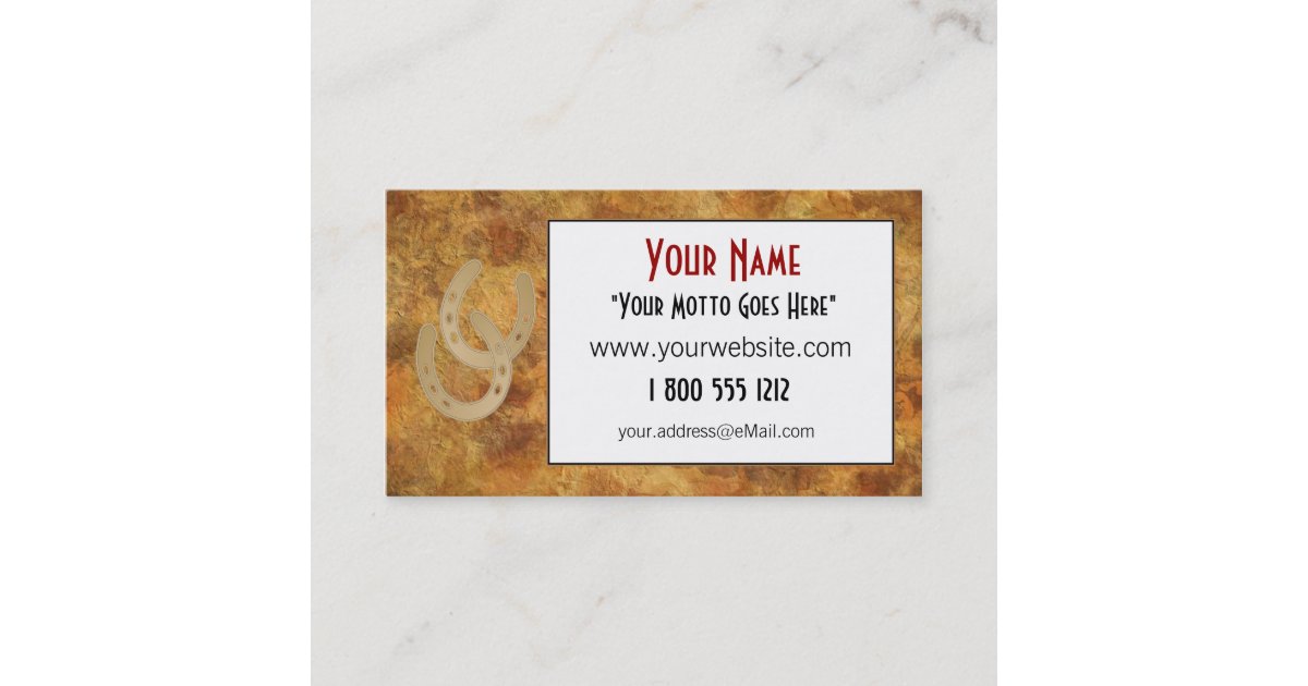 Customizable Business Cards