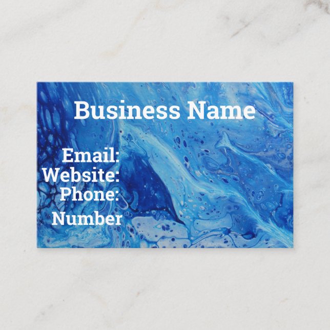 Customizable Business Cards (Front)