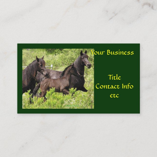 Customizable Business Cards, Farm & Ranch Card (Front)