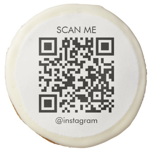Customizable Business Company Exhibition QR Code Sugar Cookie