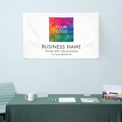 Customizable Business Logo Template Modern Elegant Banner