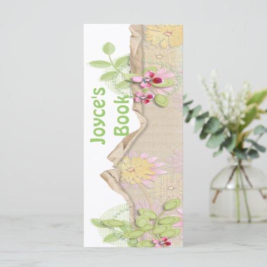 Customizable Butterfly Bookmark Book Mark (Standing Front)