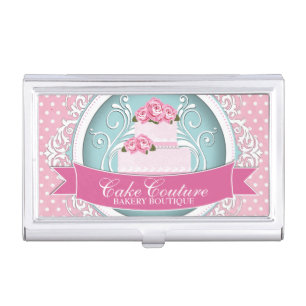 Customizable Cake Artist Business Card Holder