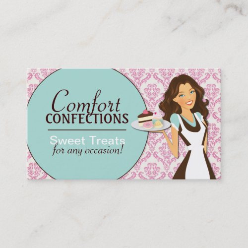 Customizable Cake Designer Business Cards