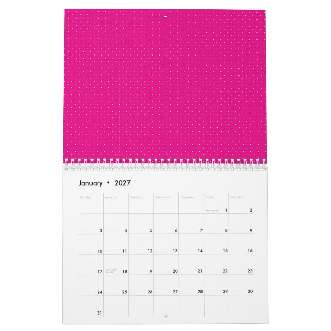 Customizable Calendars | Aesthetic & Unique (Jan 2027)