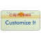Customizable California License