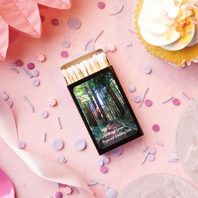 Customizable California Redwood Trail  Matchboxes (Insitu)