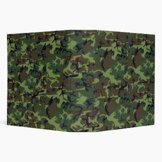 Customizable Camouflage Avery Binders