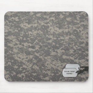 Customizable camouflage mouse pad