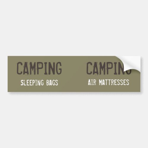 Customizable Camping Organization Labels