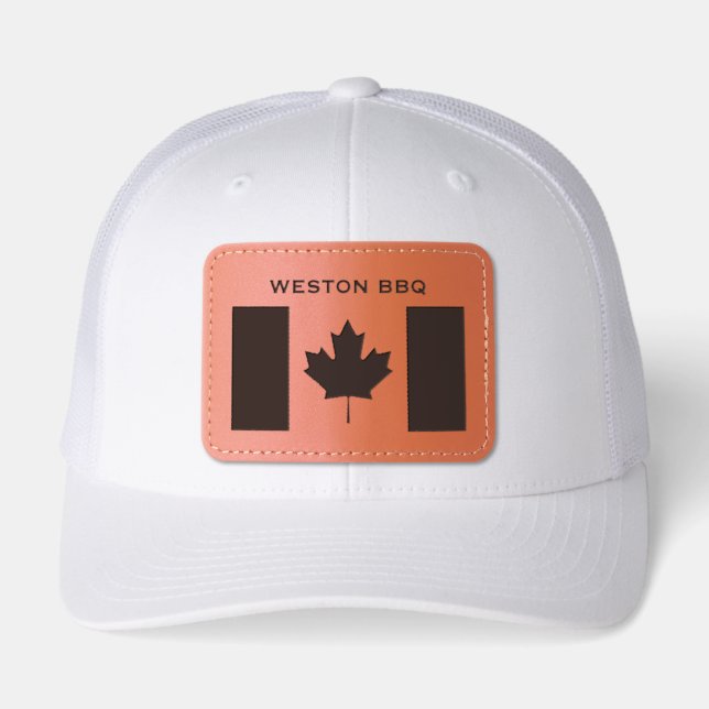 Customizable Canadian Flag Hat (Front)