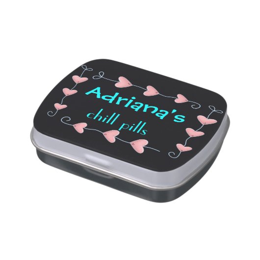 customizable candy tin for her (Side)