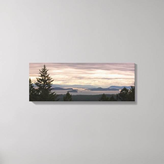 Customizable Canvas Print: San Juan Islands Pano (Front)