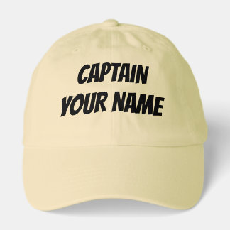 Customizable cap - captain