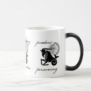 Customizable Capricorn traits Greek-style Zodiac Color Morph Mug