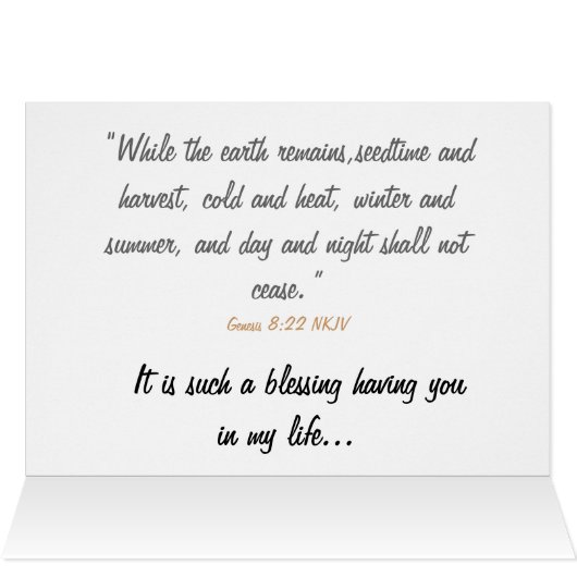 Customizable Card (Inside Horizontal (Top))