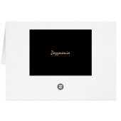 Customizable Card (Back Horizontal)