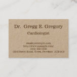 [ Thumbnail: Customizable Cardiologist Business Card ]