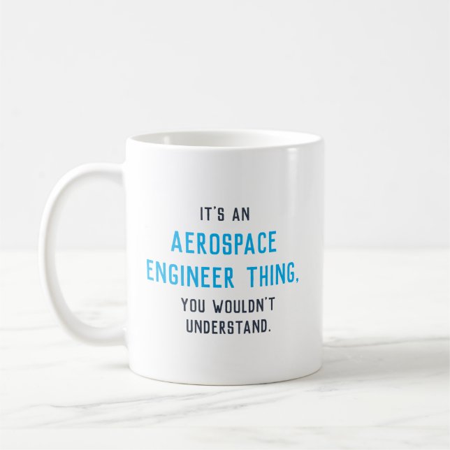 Customizable Career/College Major Coffee Mug (Left)
