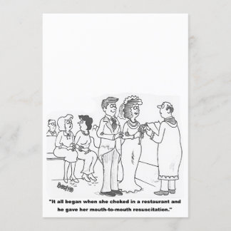 Customizable Cartoon Wedding Invitation