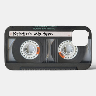 Customizable Cassette Mix Tape iPhone 13 Case