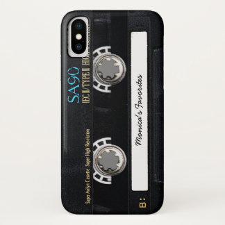 Customizable Cassette Tape iPhone X Case