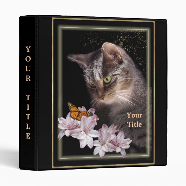 Customizable Cat Binder (Front/Spine)