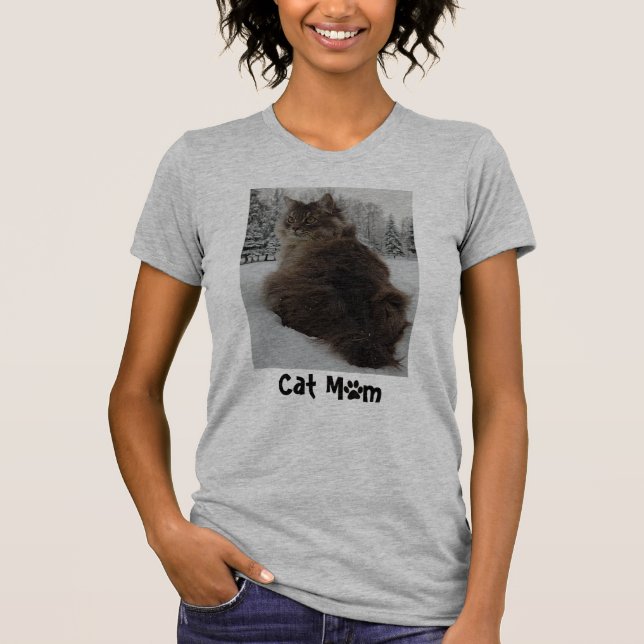 Customizable Cat T-Shirt (Front)