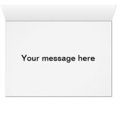 Customizable Caution Sign Cards (Inside Horizontal (Bottom))