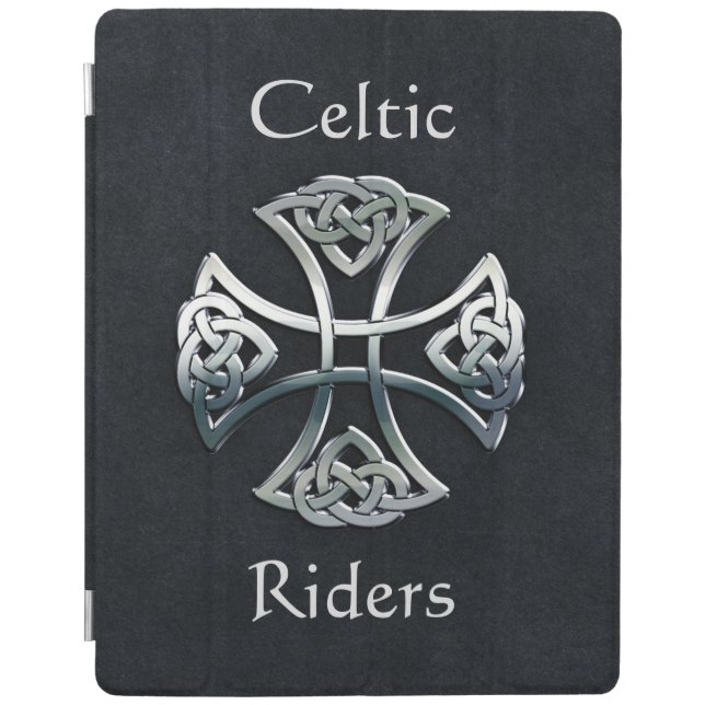 Customizable Celtic Cross iPad Smart Cover (Front)