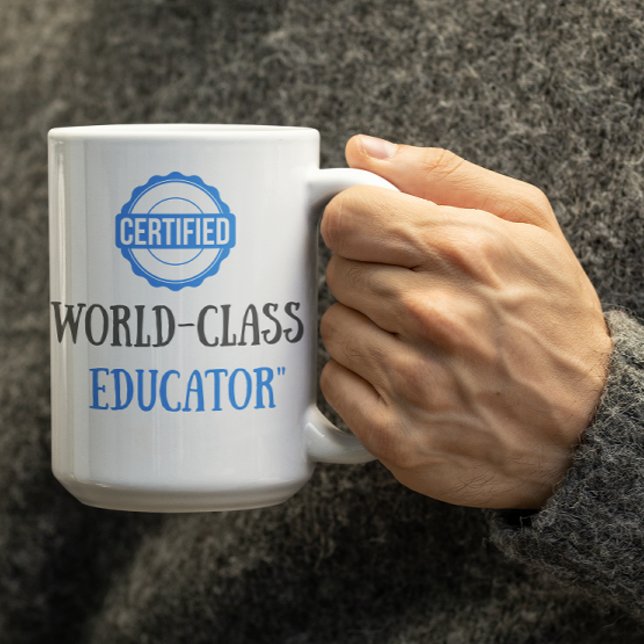 Customizable Certified Educator Coffee Mug (Creator Uploaded)