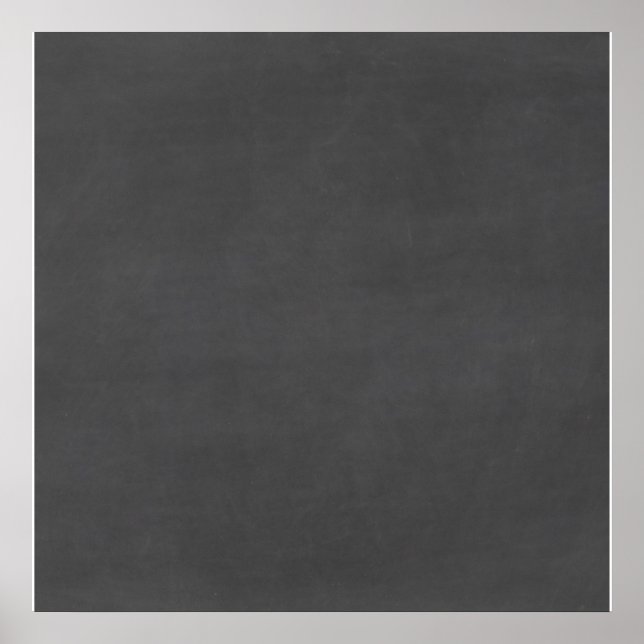 Customizable Chalkboard Background Poster (Front)