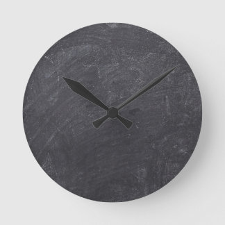 Customizable Chalkboard Base Round Clock