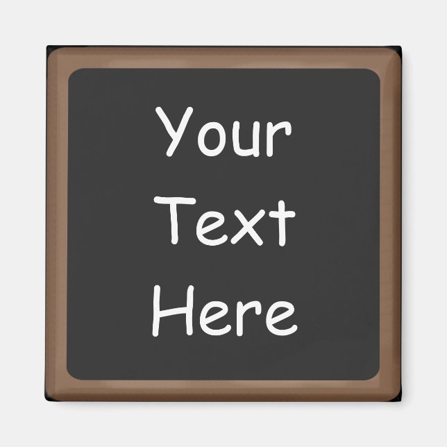 Customizable Chalkboard Kitchen Dishwasher Magnet (Front)