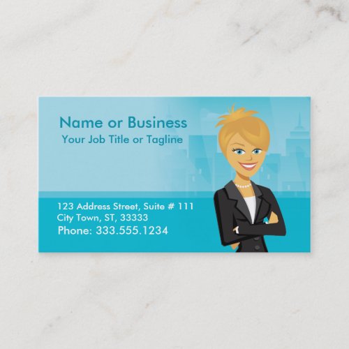 Customizable Character Business Card