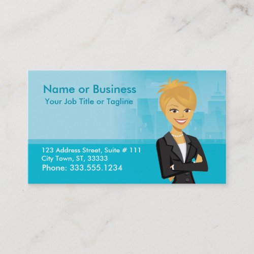 Customizable Character Business Card