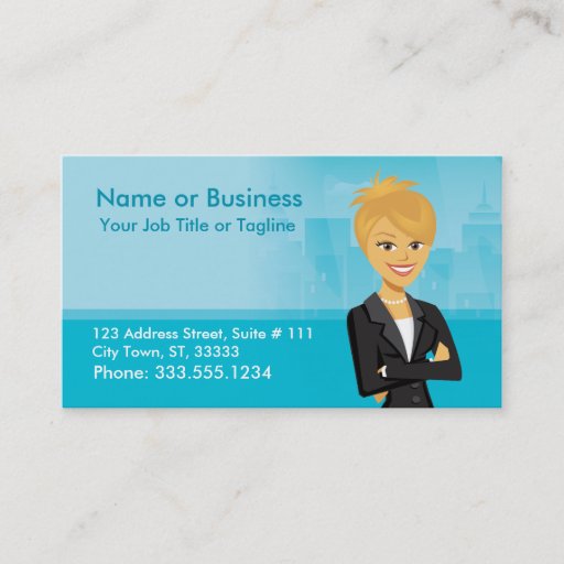 Customizable Customizable Character Business Card