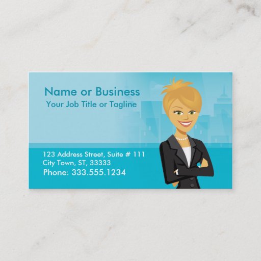 Customizable Customizable Character Business Card