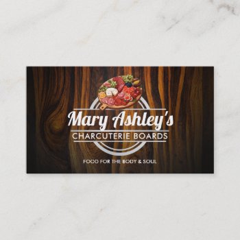 Customizable Charcuterie Business Cards by MsRenny at Zazzle