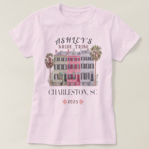 Customizable Charleston Bachelorette Party T-Shirt