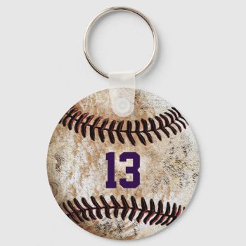 Customizable Cheap Baseball Keychains  Your Text Keychain by YourSportsGifts at Zazzle