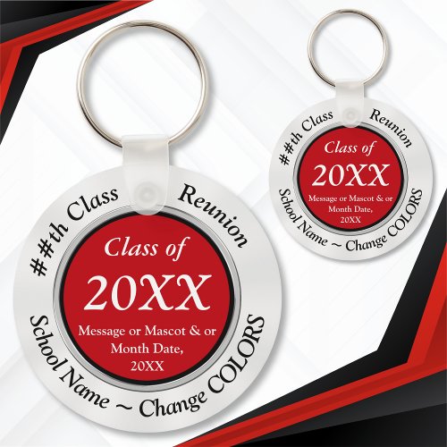 Customizable Cheap Class Reunion Souvenirs Reunion Keychain